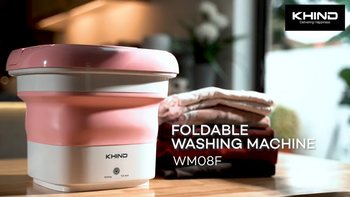 Khind Foldable Washing Machine WM08F | Mini & Portable